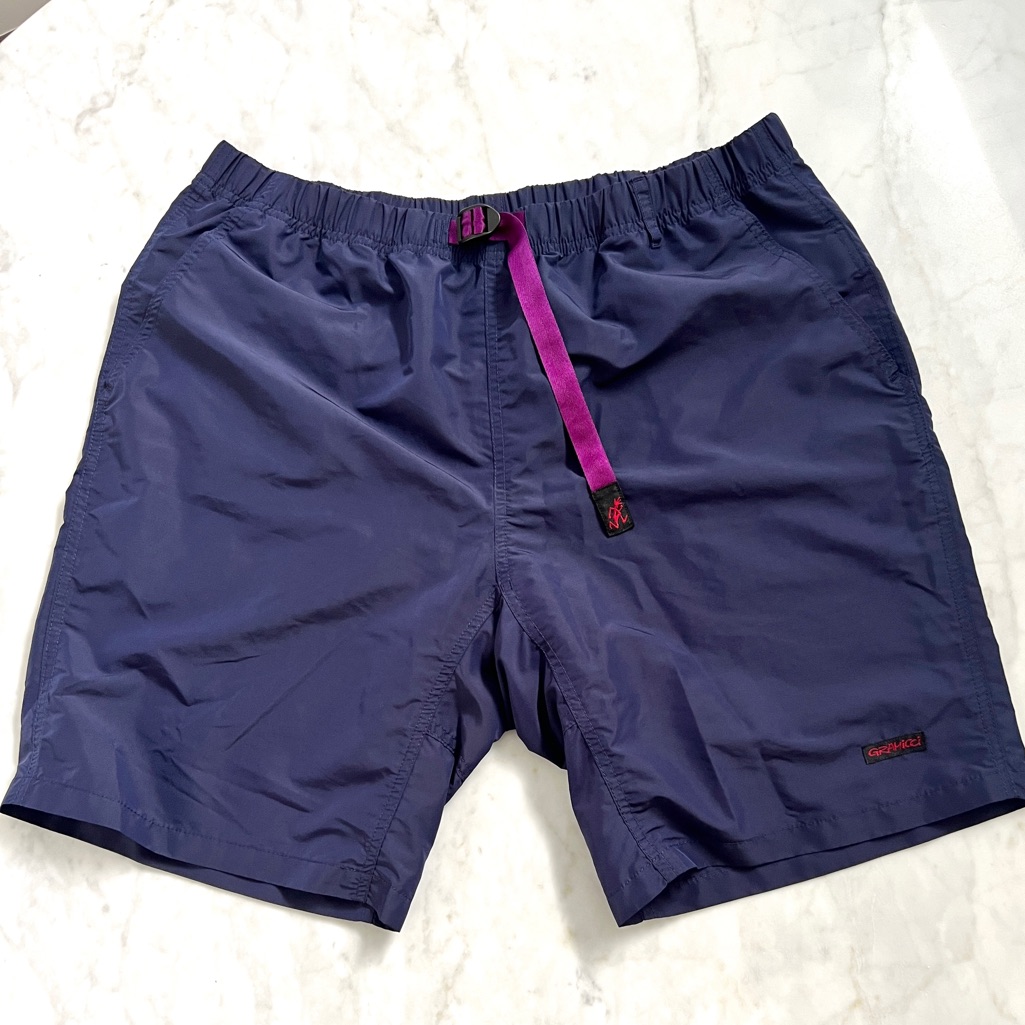 Gramicci Shell Packable Shorts - G2sm-P024 - Blue - Men Size Large